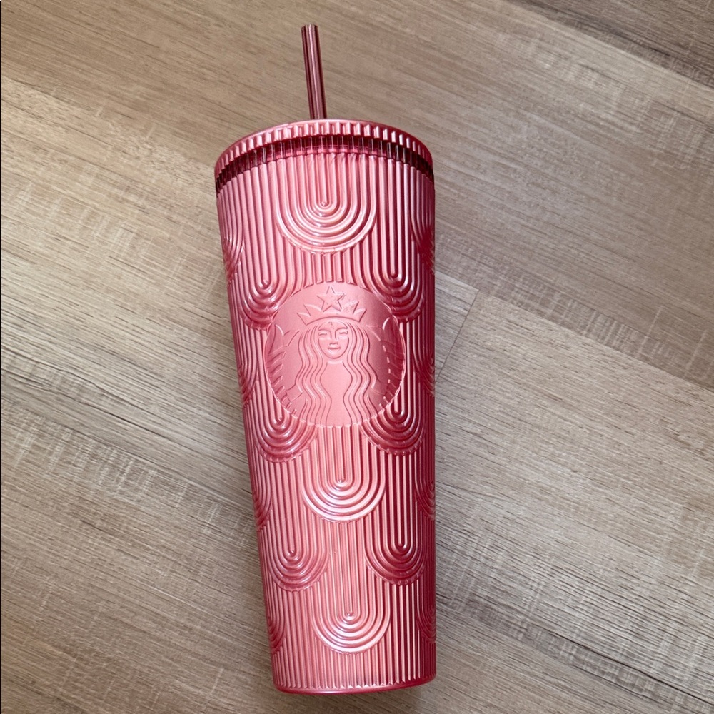 Starbucks Radiant Pink Textured Tumbler
